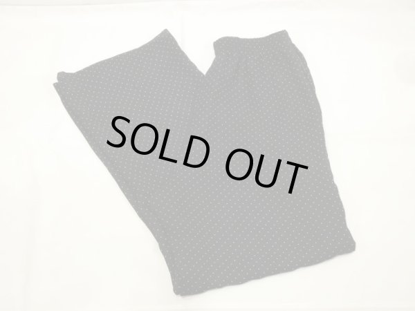 画像7: USA製 90s DONNA RICCO ピン ドット  ワイド イージー パンツ スラックス  (7)