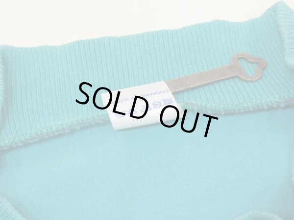 画像7: 80s ユーロ ビンテージ Wagner クレージーパターン バイカラー リブ ハーフジップ プルオーバー スポーツウェア (7)