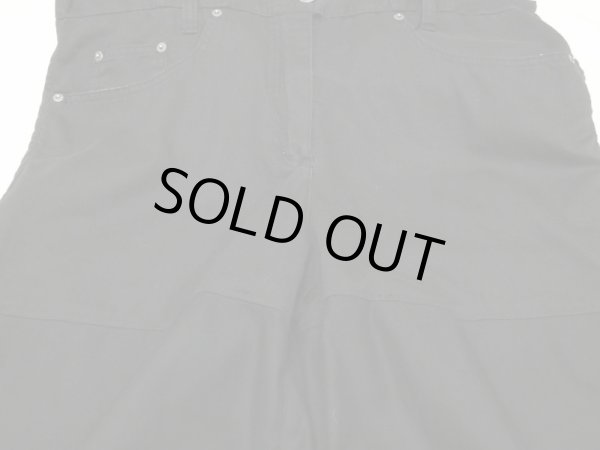 画像11: 90s NATURAL CHOICE WORK WEAR ブラック ライトオンス デニム オールインワン つなぎ ジャンプスーツ  (11)