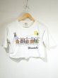 画像4: 80s ビンテージ POLY TEES HAWAII スーべニア  プリント クロップド丈 ショート丈 Tシャツ (4)