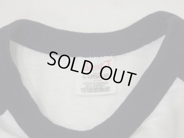 画像6: 80s STEDMAN WASHINGTON STATE ソフトボール 協会 ベースボール Tシャツ ラグラン スリーブ 七分袖  (6)