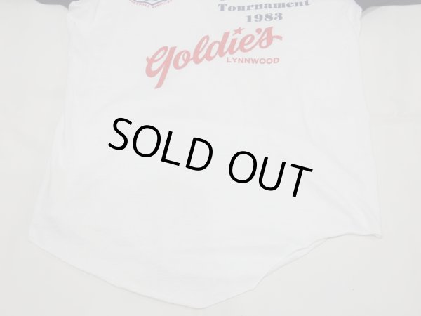 画像9: 80s STEDMAN WASHINGTON STATE ソフトボール 協会 ベースボール Tシャツ ラグラン スリーブ 七分袖  (9)