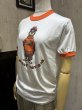 画像2: 80s ビンテージ A&W THE GREAT ROOT BEAR ハンバーガー 企業物 リンガー Tシャツ (2)