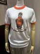 画像1: 80s ビンテージ A&W THE GREAT ROOT BEAR ハンバーガー 企業物 リンガー Tシャツ (1)