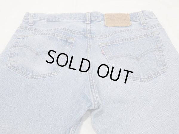 画像14: USA製 80s ビンテージ Levi's リーバイス 501 アイスブルー デニム パンツ ジーンズ 表記33×32 (14)