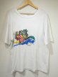 画像4: USA製  90s CRAZYSHIRT クリバンキャット HAWAII スーベニア 両面 染み込み プリント Tシャツ (4)