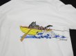 画像12: USA製  90s CRAZYSHIRT クリバンキャット HAWAII スーベニア 両面 染み込み プリント Tシャツ (12)