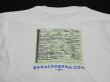 画像10: USA製 00s BAYSIDE アメリカ大統領 バラク オバマ 出生証明書 ボスサイド プリント Tシャツ (10)