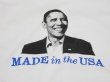 画像8: USA製 00s BAYSIDE アメリカ大統領 バラク オバマ 出生証明書 ボスサイド プリント Tシャツ (8)