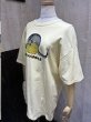 画像2: 90s クリバンキャット Saipan スーベニア 両面 染み込み プリント Tシャツ USA 古着 (2)