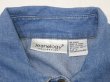 画像8: 90s Jeanology ダンガリー ライトオンス デニム シャンブレー バギー オールインワン ジャンプスーツ つなぎ (8)