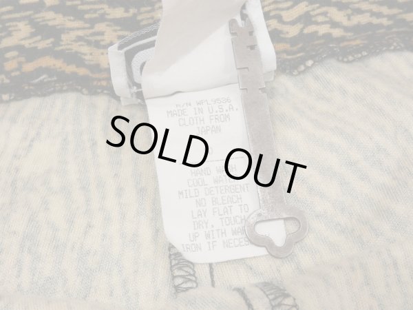 画像9: USA製 80s Campus Casuals ジャージー カットソー ウール タイガー ゼブラ サーキュラースカート (9)