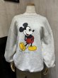 画像1: USA製 90s JERZEES Walt Disney ディズニー オフィシャル ミッキーマウス スウェット SIZE XL (1)