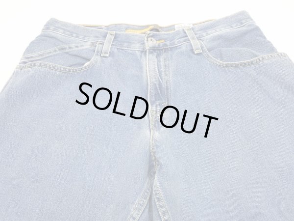画像7:  00s ビンテージ Levi's Silver Tab BAGGY FIT シルバータブ バギー フィット デニム パンツ ジーンズ 表記 30×32 (7)