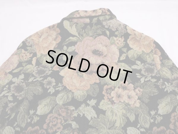 画像11: 90s FIRST OPTION ゴブラン織り風 花柄 ショート丈 短丈 ジャケット  (11)