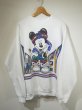 画像4: USA製 90s MICKEY UNLIMITED JRRRY LEIGH HIP HOP MICKEY ミッキーマウス 染み込みプリント スウェット トレーナー (4)