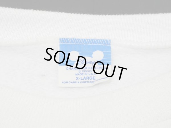 画像3: USA製 80s 90s Disney MICKEY MOUSE ミッキーマスス 両面プリント スウェット (3)
