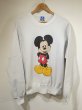 画像4: USA製 90s ビンテージ CHAMPION チャンピオン MICKEY MOUSE ミッキーマウス 両面 パッチワーク スウェット トレーナー (4)