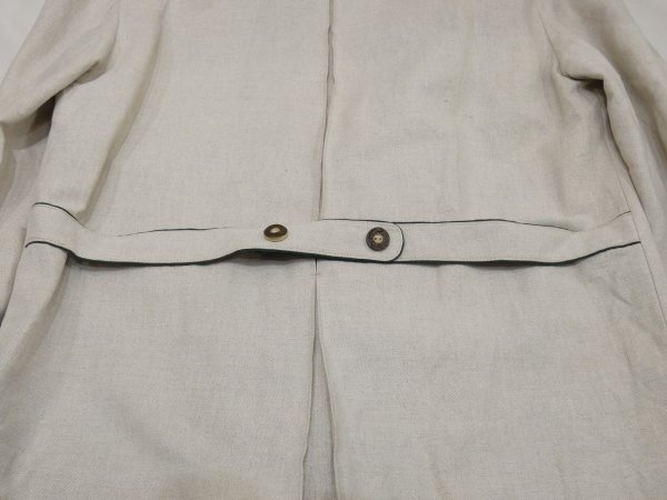 画像15: 80s 90s ユーロ ビンテージ JULIUS LANG × KONEN リネン混 エンブロイダリー バンドカラーカラー デザイン チロル チロリアン ジャケット (15)