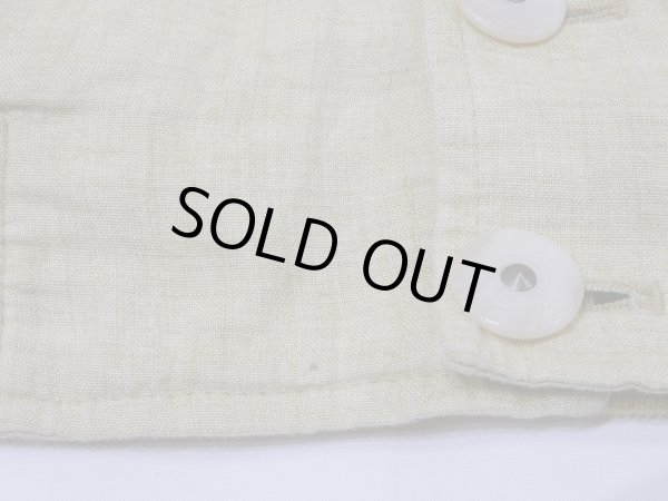 画像10: GERMANY製 90s SELDOM ユーロ ビンテージ マスタードイエロー エンブロイダリー ボールチェーン カーディガン カーデ (10)