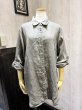 画像2: 90s LAUREN Ralph Lauren 2WAY リネン シャツ ブラウス レディースM位 (2)