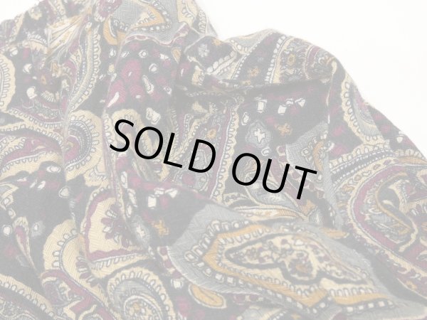 画像6: 90s SAGHARBOR ウエストゴム ペイズリー柄 レーヨン スカート (6)