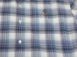 画像7: 90s VANHEUSEN オンブレ シャドーチェック ショート スリーブ スクエア シャツ (7)