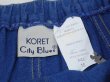 画像5: 90s KORET 前開き ライトオンス デニム フレア スカート  (5)