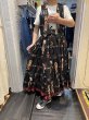 画像23: American Indian Fashions by Virginia ネイティブ インディアン プリント ダブルフェイス リバーシブル エスニック フォークロア ティアード コットン  ベスト ロングスカート セットアップ 2pcs (23)