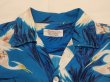 画像6: 60s ビンテージ PENNEY'S ペニーズ 白鷺 柄 和柄 ハワイアン アロハ シャツ (6)