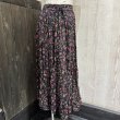 画像5: 90s CHRIISTINE PARKER インドレーヨン シースルー 花柄 ベスト スカート セット アップ 2PCS (5)