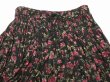 画像13: 90s CHRIISTINE PARKER インドレーヨン シースルー 花柄 ベスト スカート セット アップ 2PCS (13)