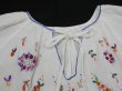 画像5:  70s 80s エンブロイダリー 刺繍  チュニック ブラウス チロリアン フォークロア ヒッピー (5)