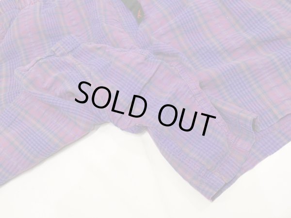 画像9: USA製 80s Gramicci マドラス チェック柄 コットン ショート ハーフ パンツ (9)