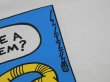 画像9: USA製 90s Lee CAT 猫 IS THERE A PROBLEM? プリント メッセージ Tシャツ (9)