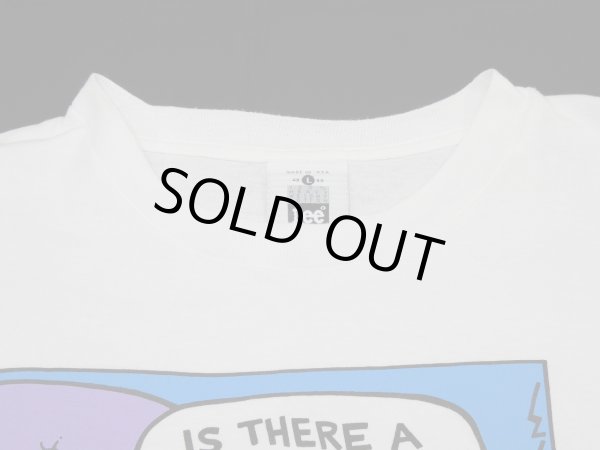 画像6: USA製 90s Lee CAT 猫 IS THERE A PROBLEM? プリント メッセージ Tシャツ (6)