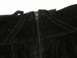画像11: WEST GERMANY製 80s ユーロ ビンテージ ベロア ブラック ロング スカート (11)