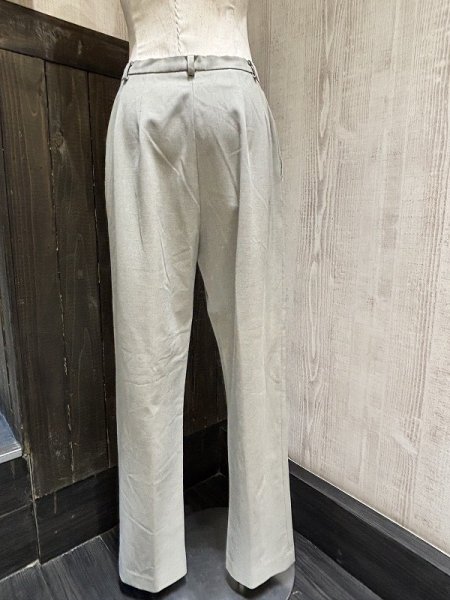 画像2: 90s LANDS'END  スリム テーパード スラックス (2)