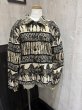 画像1: 90s SKAVER LAKE ZEBRA シマウマ ゼブラ アニマル ゴブラン織り ラグ ブランケット ショート丈 クロップド ジャケット  (1)