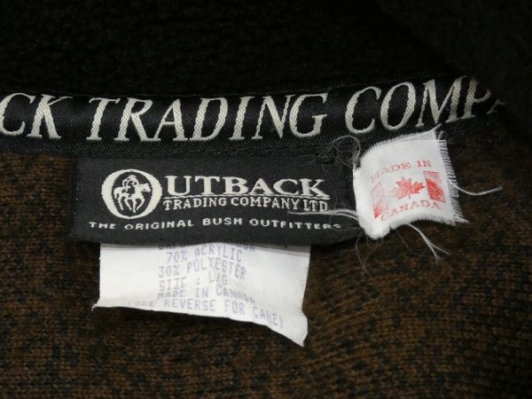 画像5: CANADA製 90s OUTBACK TRADING COMPANY アニマル ホース プリント コンチョボタン フリース ボア 短丈 ショート丈 ジャケット (5)