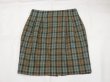 画像5: USA製 80s michele タータンチェック タイト ミニ スカート (5)