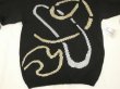 画像7: DEAD STOCK 未使用 80s 90s Sweater Bee ゴールド シルバー プリント コットン ニット セーター (7)
