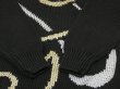 画像10: DEAD STOCK 未使用 80s 90s Sweater Bee ゴールド シルバー プリント コットン ニット セーター (10)