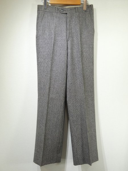 画像3: 60s 70s ビンテージ 格子チェック ブーツカット スラックス (3)