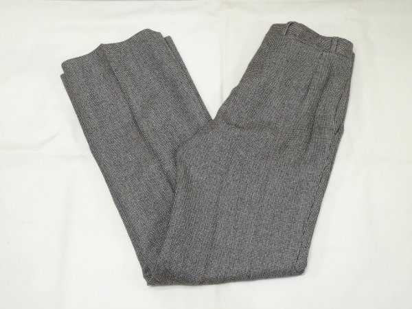 画像5: 60s 70s ビンテージ 格子チェック ブーツカット スラックス (5)