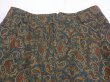 画像5: 90s LIZ SPORT ペイズリー柄 タイト デザイン ミディアム ショート スカート  (5)