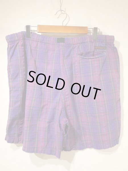 画像4: USA製 80s Gramicci マドラス チェック柄 コットン ショート ハーフ パンツ (4)