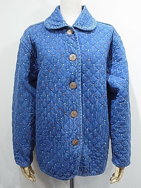 90's 00's URBANISM 刺繍 キルティングジャケット