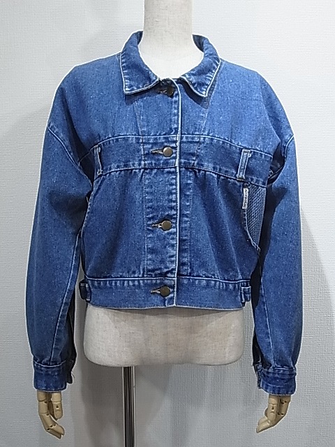 80's RUTHDOUGLAS バック 背中切り替え リメイク風 デニム ジャケット Gジャン - Chago Chago Boutique