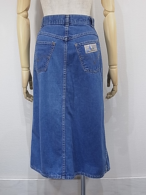 80'ｓ Levi's 前スリット ミモレ丈 ミディアム丈 デニム